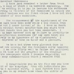 Letter: 1952 August 17