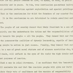 Speech: 1956 August 16