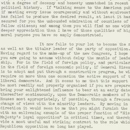 Letter: 1952 November 5
