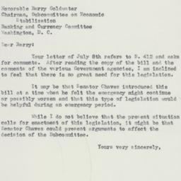 Letter: 1953 July 13