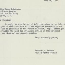 Administrative Record: 1956...