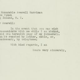 Speech: 1952 August 6