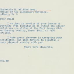 Letter: 1936 March 2