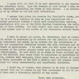 Letter: 1950 August 23