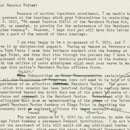 Letter: 1954 July 7