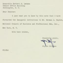 Letter: 1953 February 23
