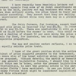Letter: 1950 February 20