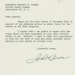 Letter: 1957 January 4