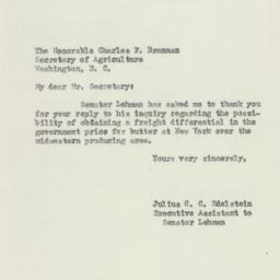 Letter: 1950 May 16