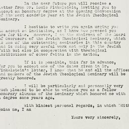 Letter: 1950 February 23