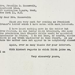 Letter: 1947 January 22