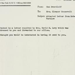 Memorandum: 1949 October 22