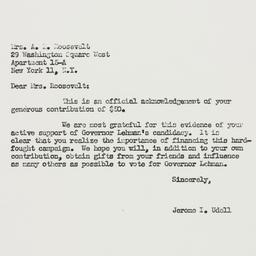 Letter: 1949 October 21