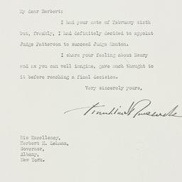 Letter: 1939 February 10