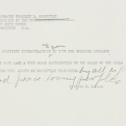 Telegram: 1938 September 28