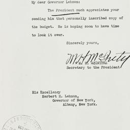 Letter: 1937 October 8