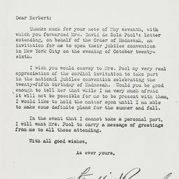 Letter: 1937 June 4