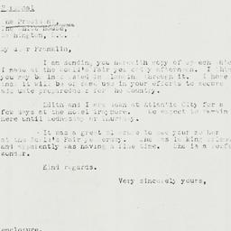 Letter: 1940 May 12