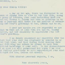 Letter: 1934 January 19