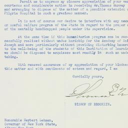 Letter: 1934 March 21
