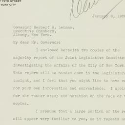 Letter: 1933 January 9
