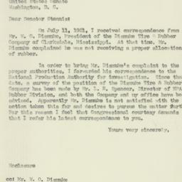 Letter: 1951 September 4