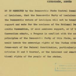 Administrative Record: 1952...