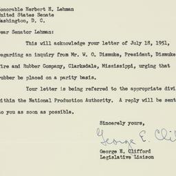 Letter: 1951 July 23