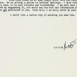 Memorandum: 1957 August 1