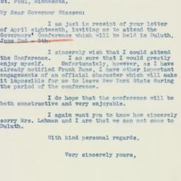 Letter: 1940 April 27