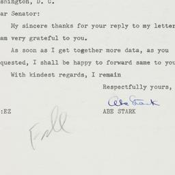 Letter: 1951 June 6