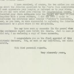 Letter: 1952 July 5