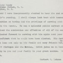 Telegram: 1954 July 21