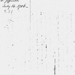 [Document, 1786 July 14]