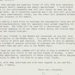 Letter: 1958 July 24