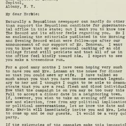 Letter: 1932 October 7