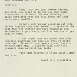 Letter: 1946 December 31