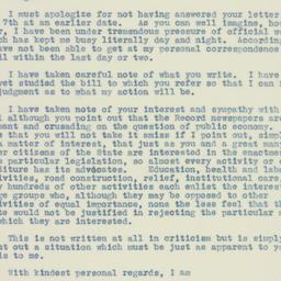 Letter: 1937 May 24