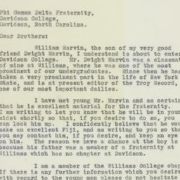 Letter: 1932 September 12