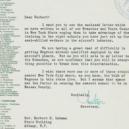 Letter: 1940 October 2