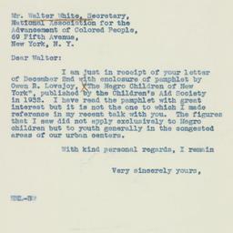 Letter: 1937 December 9