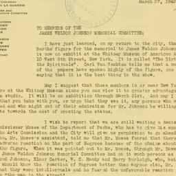 Letter: 1942 March 27