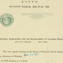 Ephemera: 1943 May 4