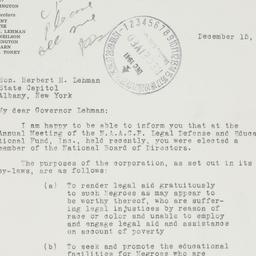Letter: 1941 December 15