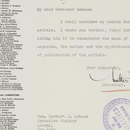 Letter: 1937 December 13