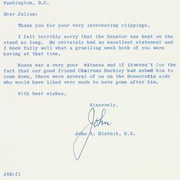 Letter: 1955 June 28
