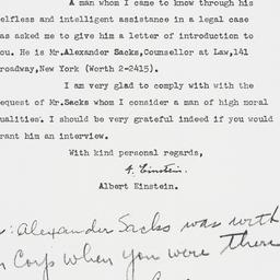 Letter: 1954 October 14