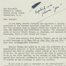 Letter: 1950 June 28
