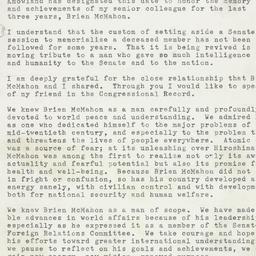Letter: 1953 February 19