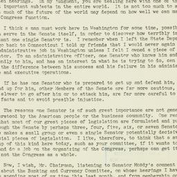Administrative Record: 1951...